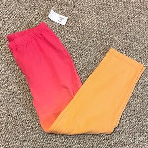 GAP Kids Pink and Orange Leggings
